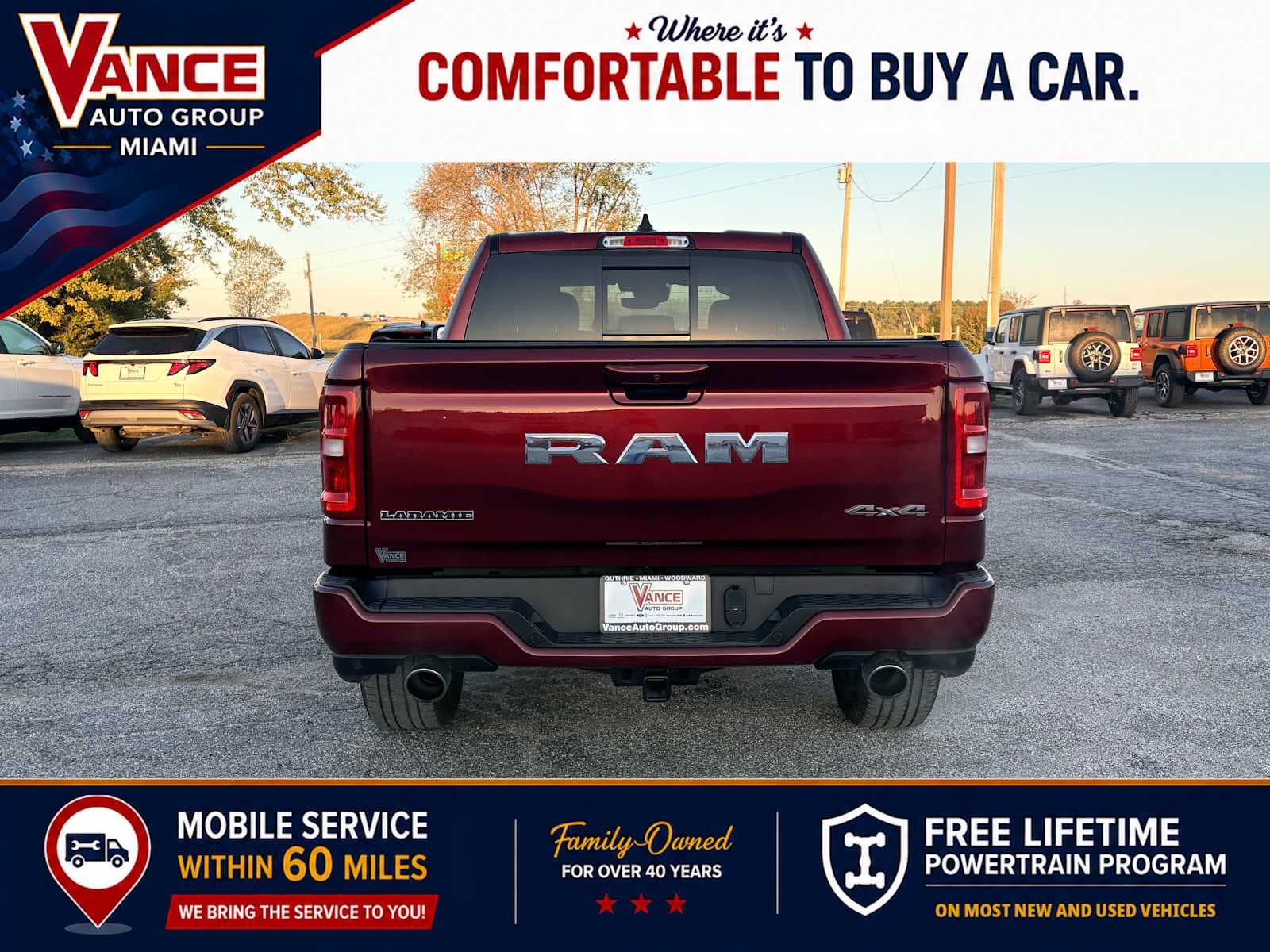 2025 RAM Ram 1500 Laramie Crew Cab 4x4 5'7' Box