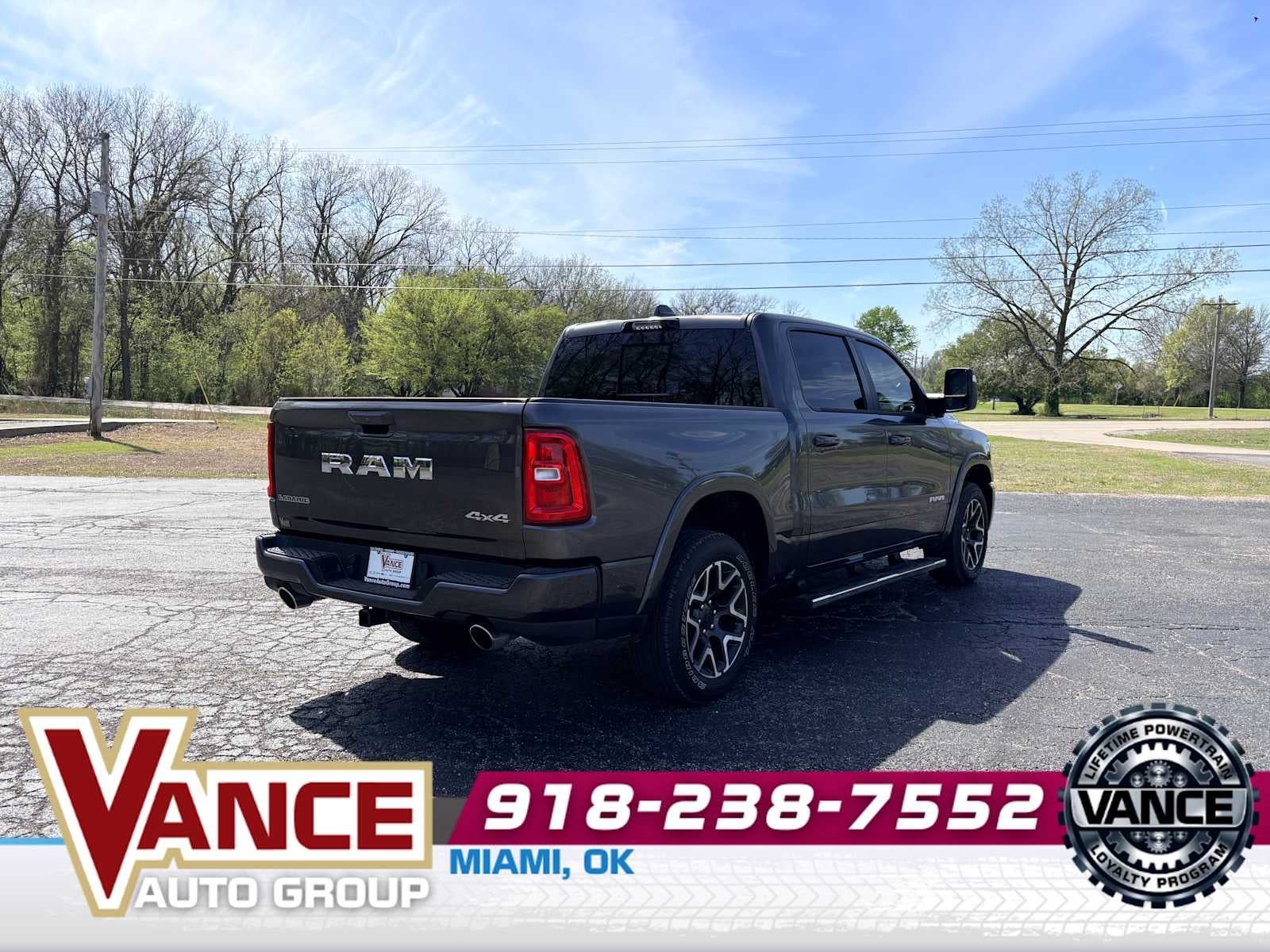 2025 RAM Ram 1500 Laramie Crew Cab 4x4 5'7' Box