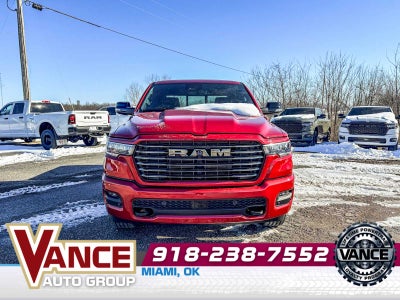 2026 RAM Ram 1500 RAM 1500 LARAMIE CREW CAB 4X4 5'7' BOX