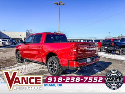 2026 RAM Ram 1500 RAM 1500 LARAMIE CREW CAB 4X4 5'7' BOX
