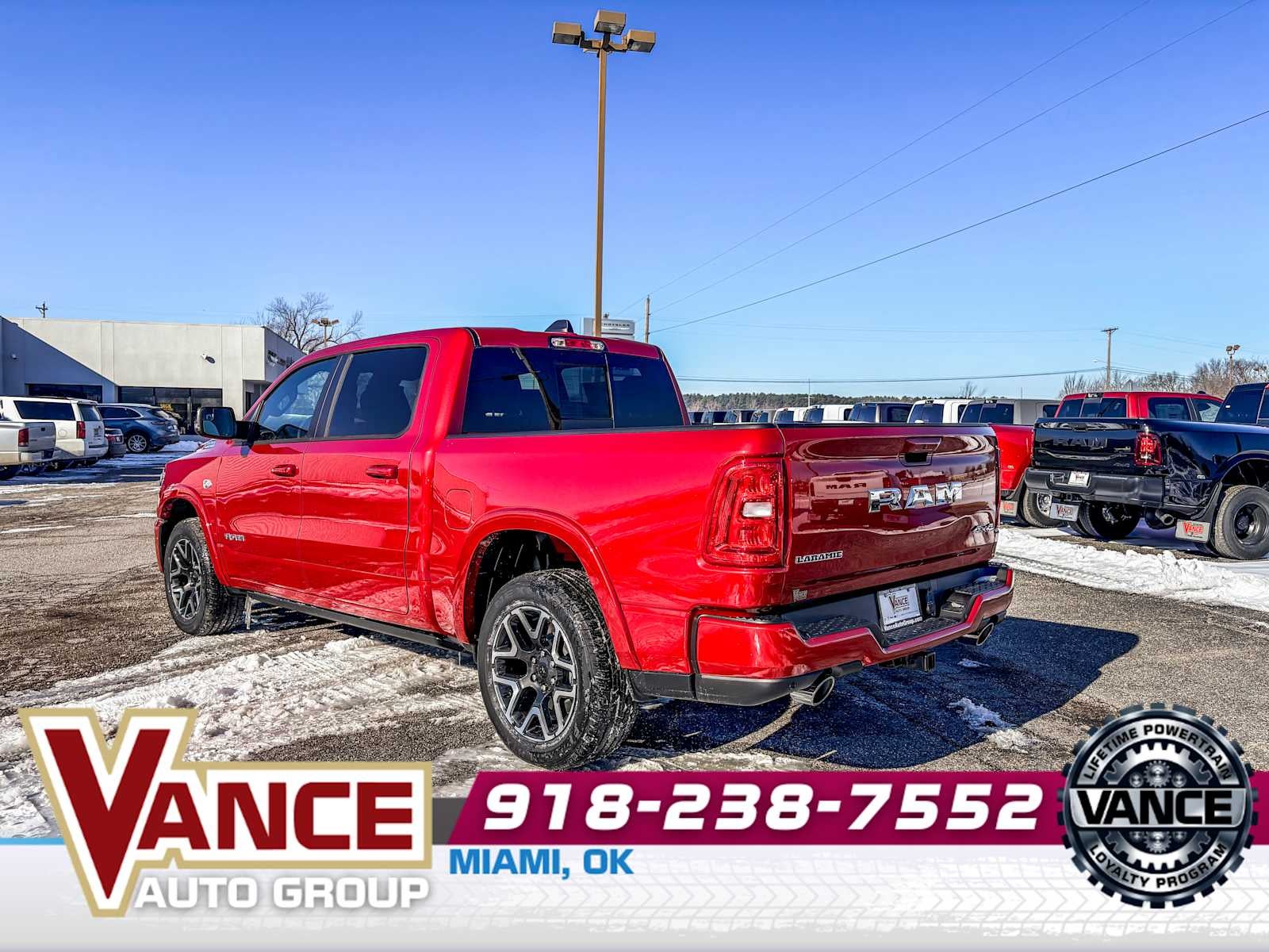 2026 RAM Ram 1500 RAM 1500 LARAMIE CREW CAB 4X4 5'7' BOX