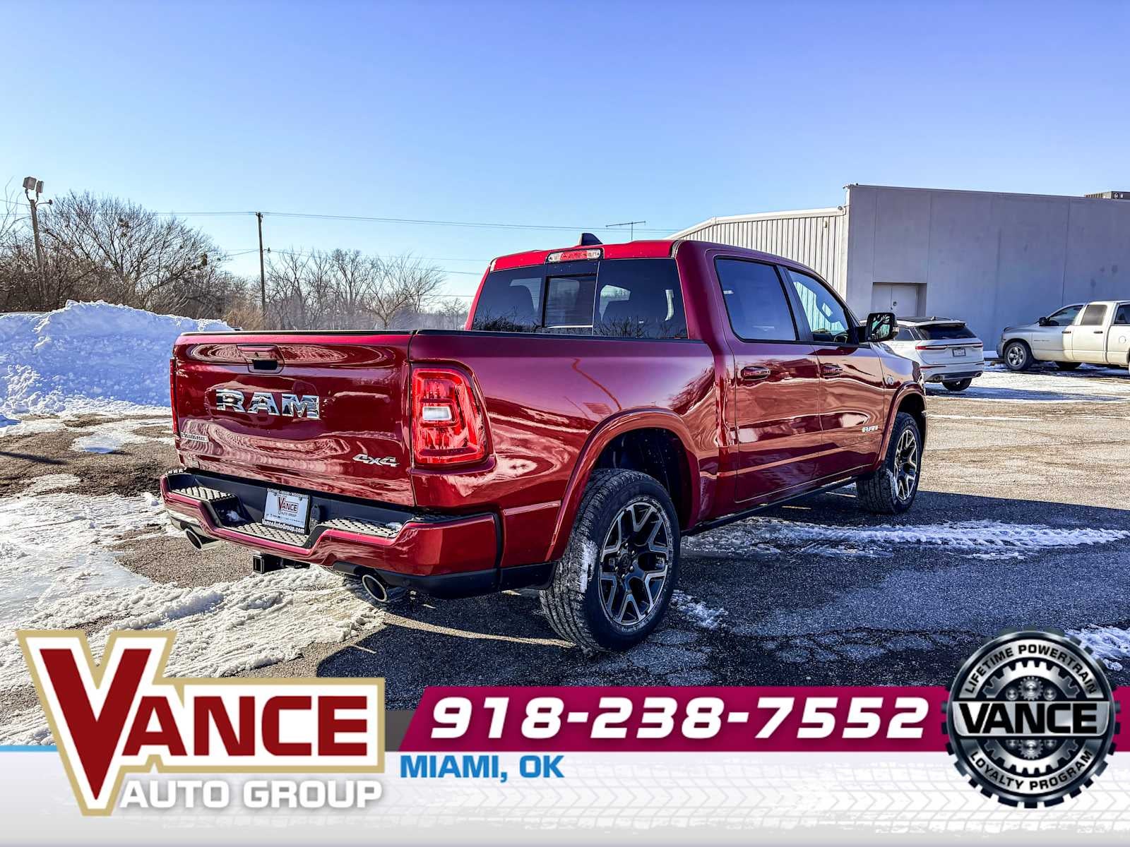 2026 RAM Ram 1500 RAM 1500 LARAMIE CREW CAB 4X4 5'7' BOX