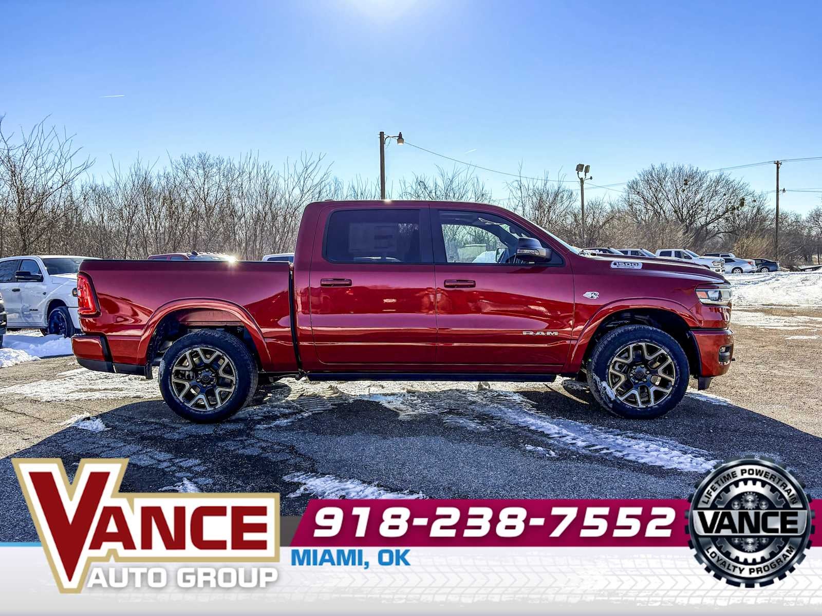 2026 RAM Ram 1500 RAM 1500 LARAMIE CREW CAB 4X4 5'7' BOX