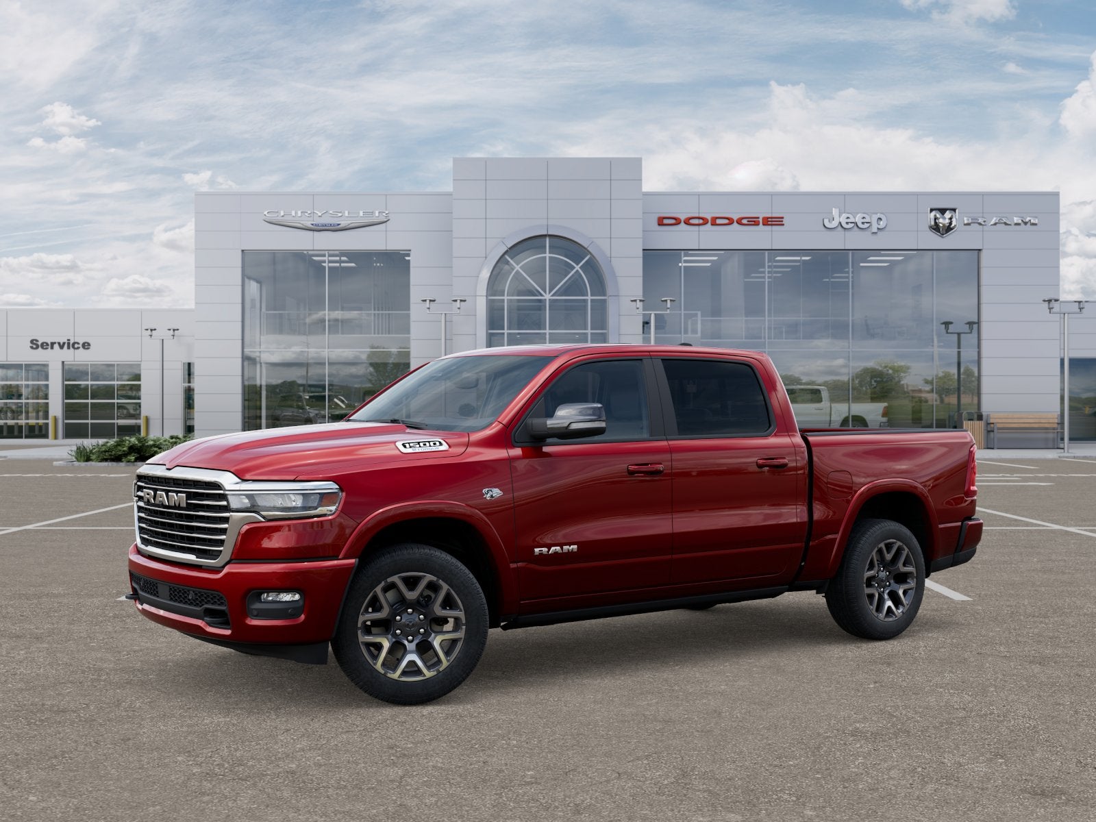 2026 RAM Ram 1500 RAM 1500 LARAMIE CREW CAB 4X4 5'7' BOX