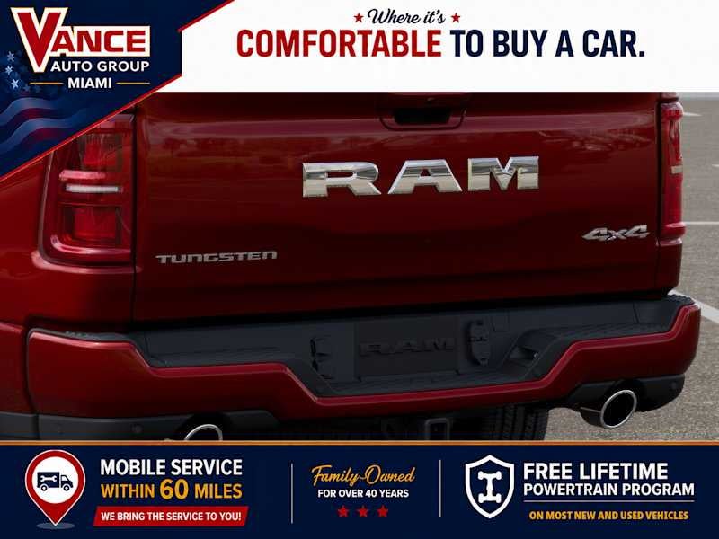 2026 RAM Ram 1500 RAM 1500 TUNGSTEN CREW CAB 4X4