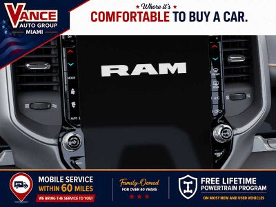 2026 RAM Ram 1500 RAM 1500 TUNGSTEN CREW CAB 4X4