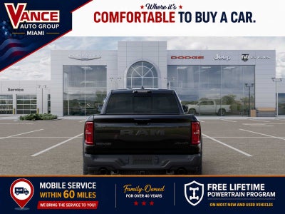 2026 RAM Ram 1500 RAM 1500 RHO CREW CAB 4X4 5'7' BOX
