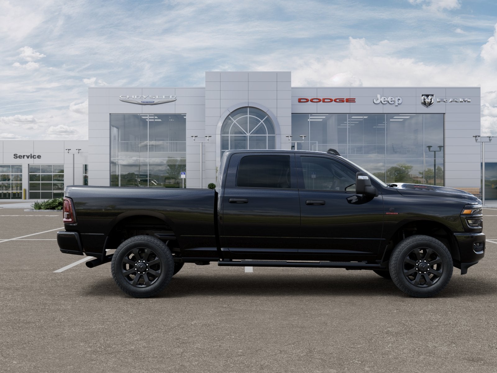 2026 RAM Ram 2500 RAM 2500 BLACK EXPRESS CREW CAB 4X4 6'4' BOX