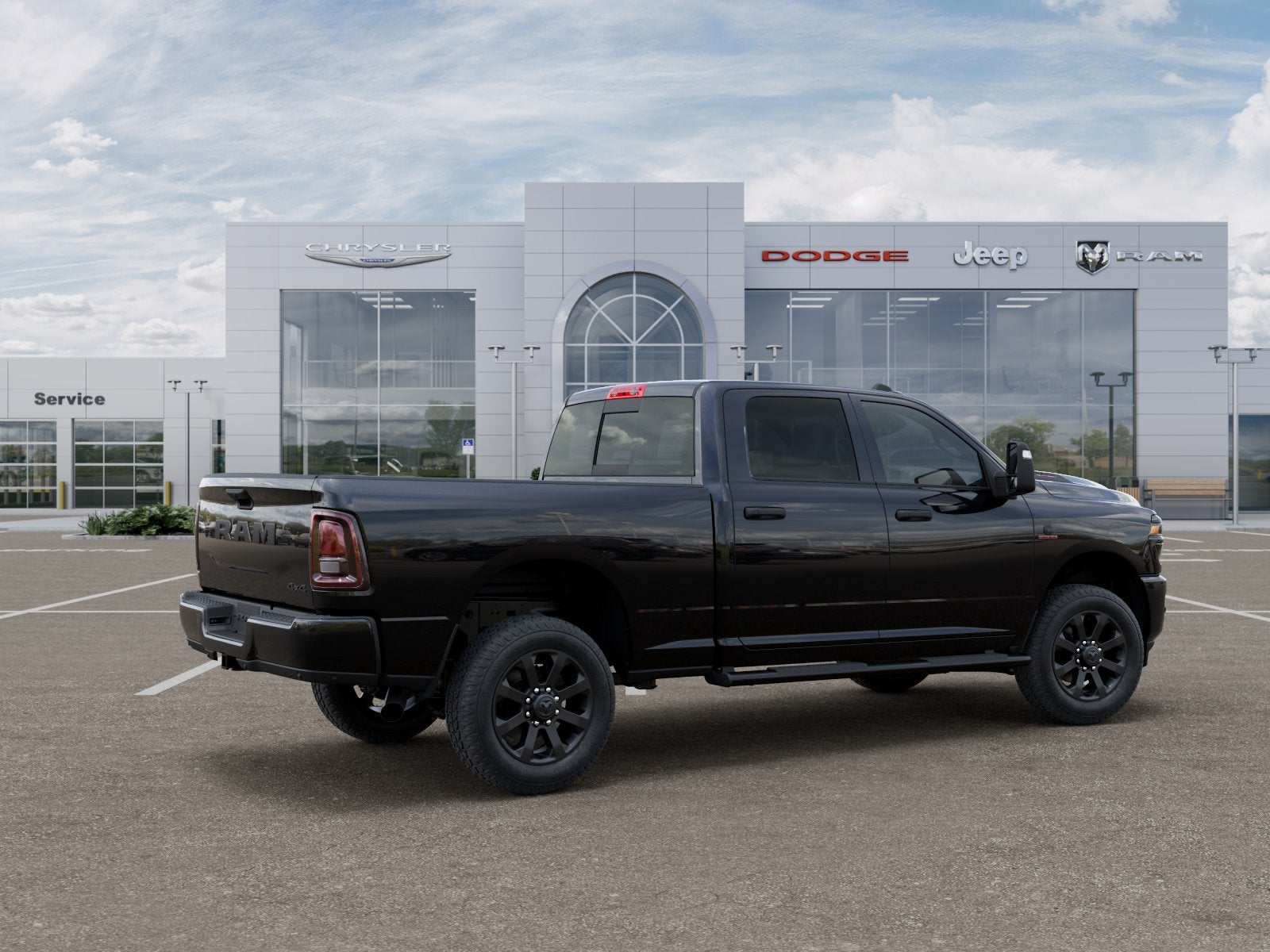 2026 RAM Ram 2500 RAM 2500 BLACK EXPRESS CREW CAB 4X4 6'4' BOX