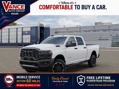 2027 RAM Ram 2500 RAM 2500 WARLOCK CREW CAB 4X4 6'4' BOX