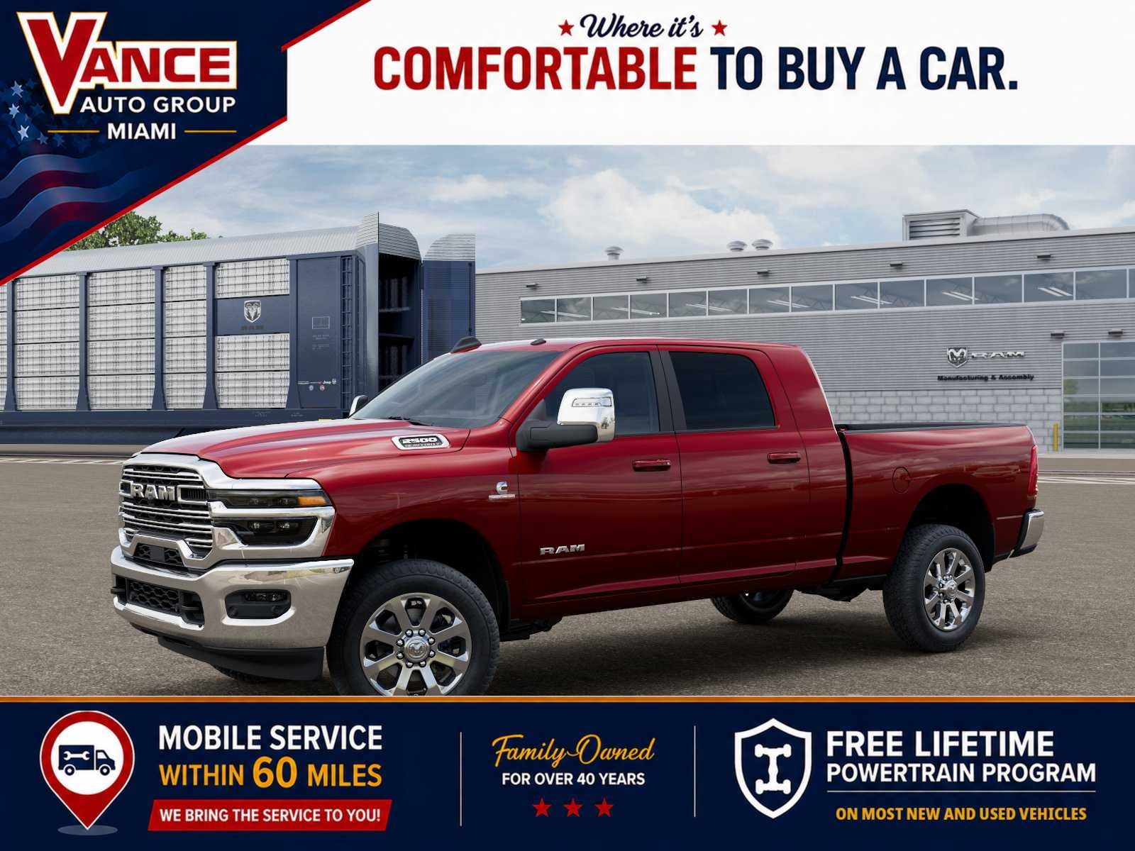 2026 RAM Ram 2500 RAM 2500 LARAMIE MEGA CAB 4X4 6'4' BOX
