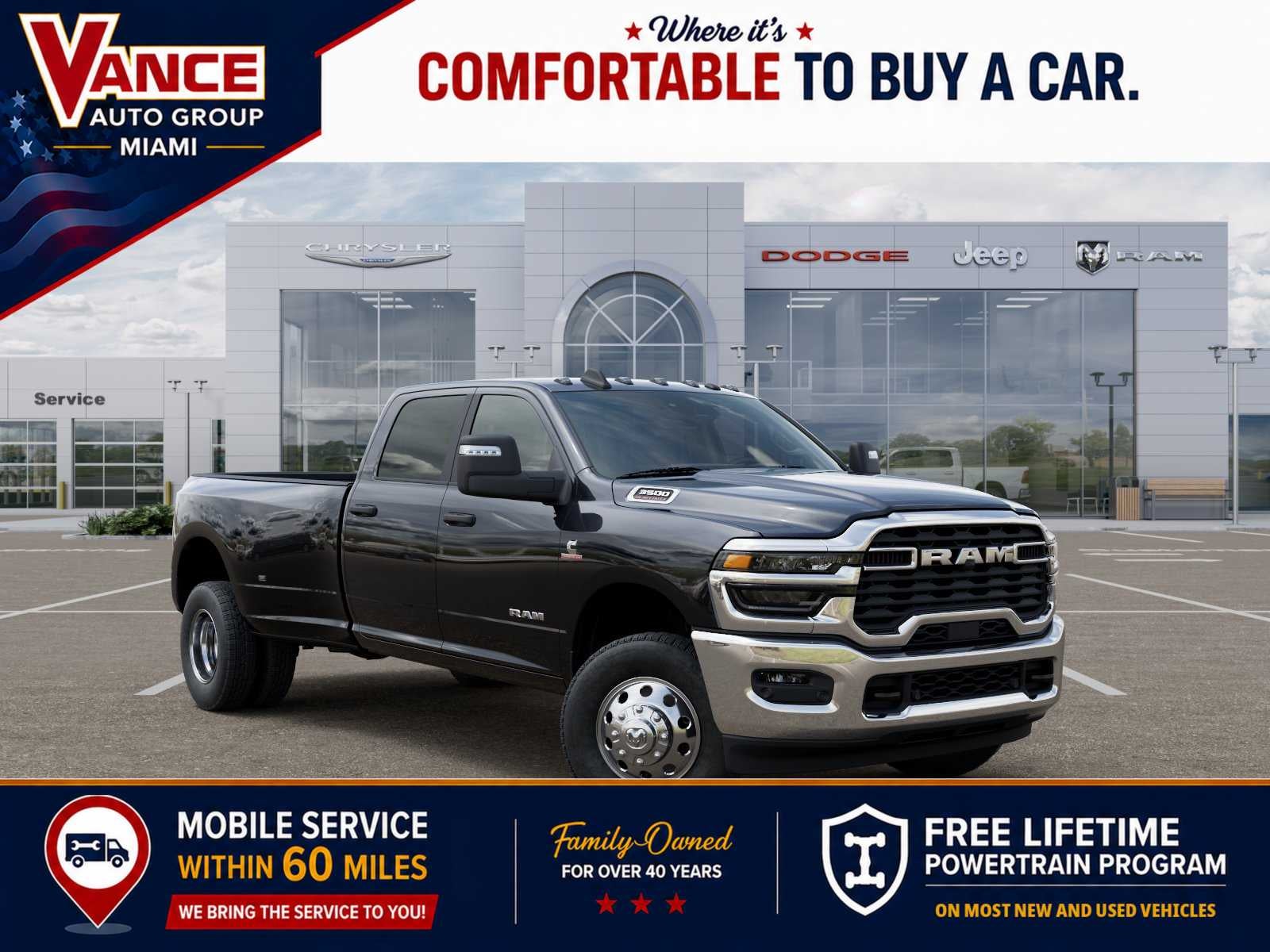 2026 RAM Ram 3500 RAM 3500 BIG HORN CREW CAB 4X4 8' BOX