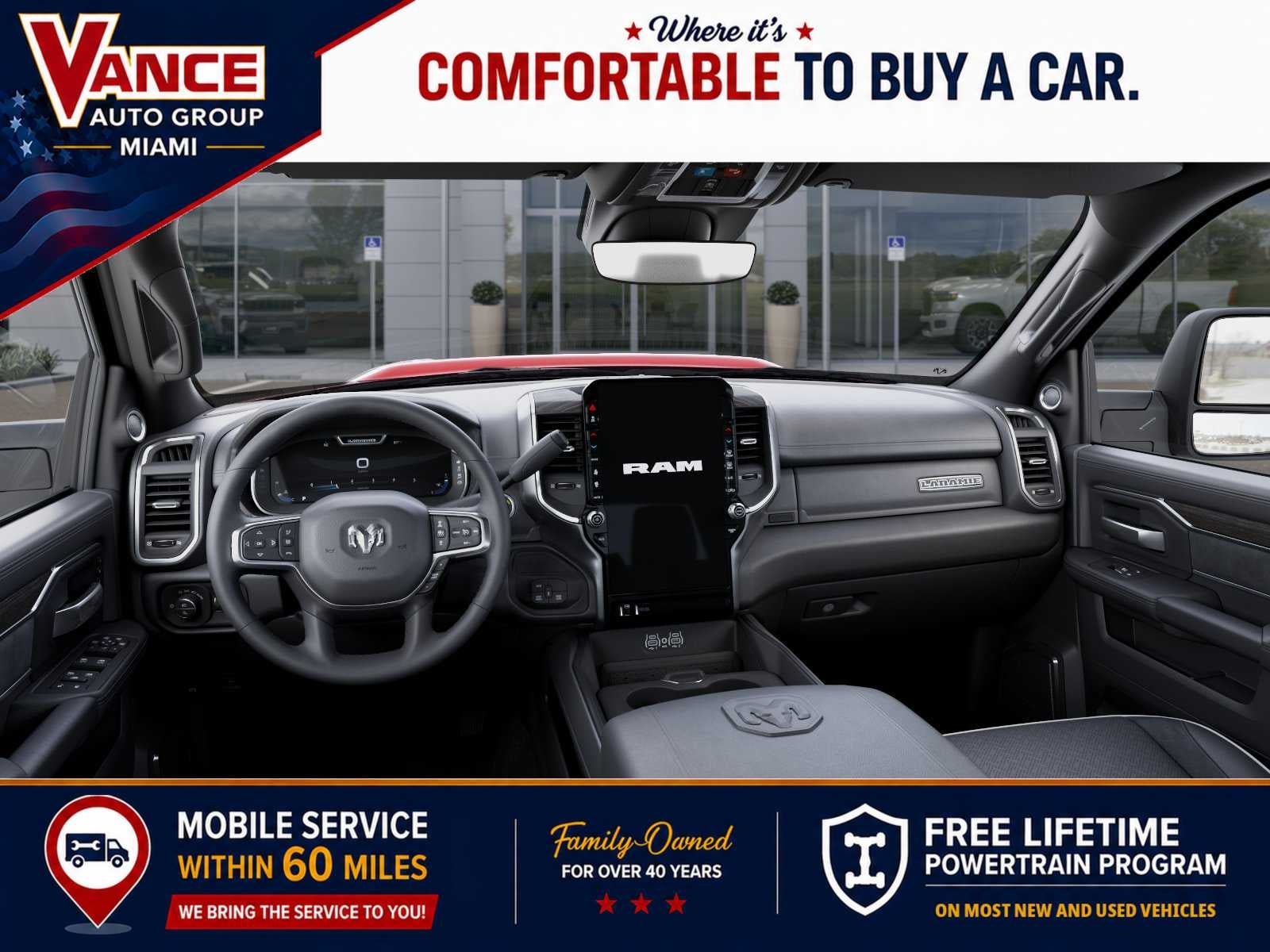 2027 RAM 3500 RAM 3500 LARAMIE MEGA CAB 4X4 6'4' BOX