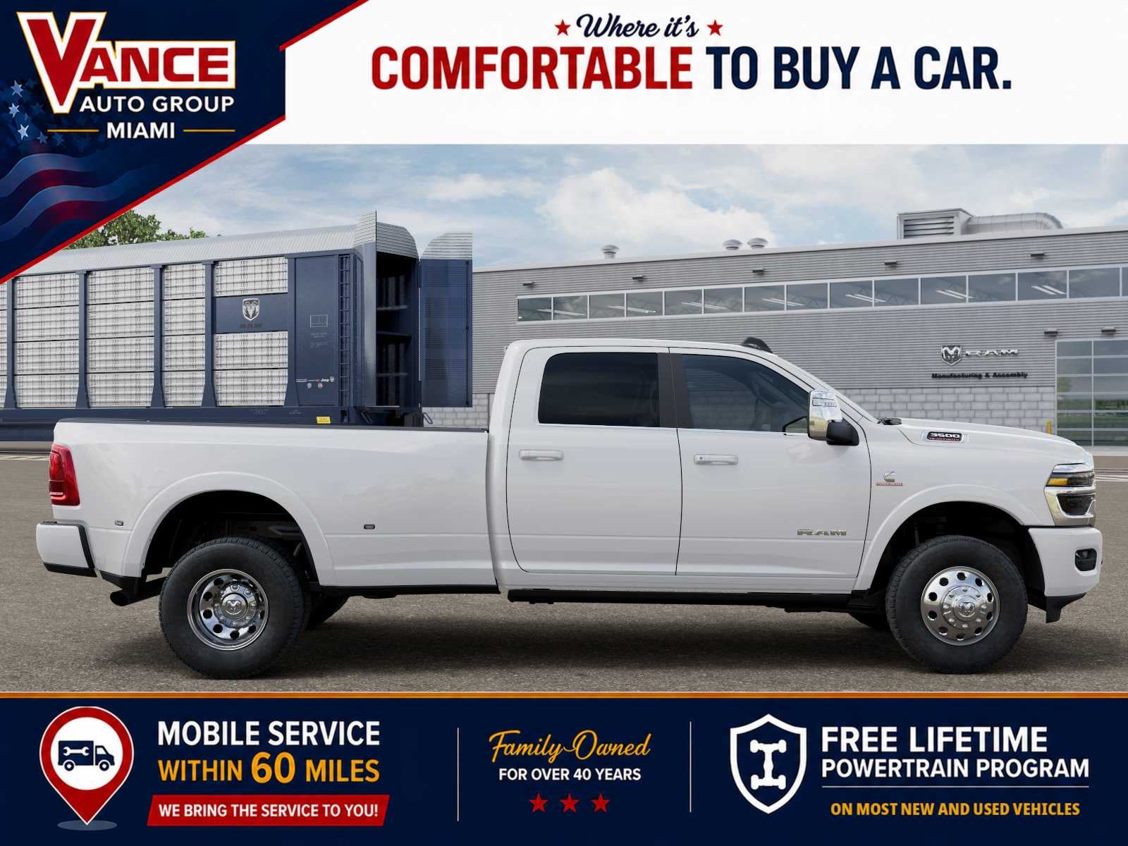 2027 RAM Ram 3500 RAM 3500 LIMITED LONGHORN CREW CAB 4X4 8' BOX