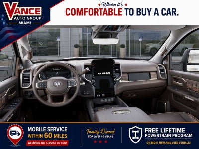2027 RAM Ram 3500 RAM 3500 LIMITED LONGHORN CREW CAB 4X4 8' BOX