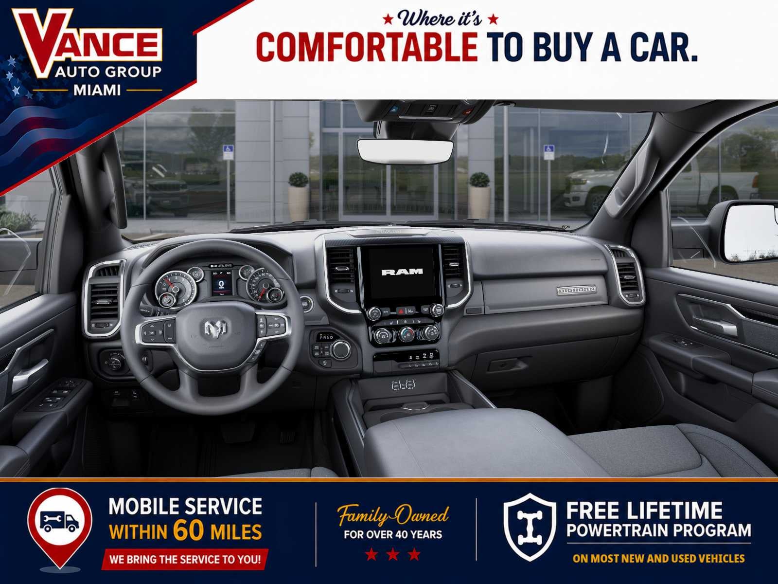 2026 RAM Ram 1500 RAM 1500 BIG HORN CREW CAB 4X4 5'7' BOX