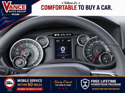 2026 RAM Ram 1500 RAM 1500 BIG HORN CREW CAB 4X4 5'7' BOX