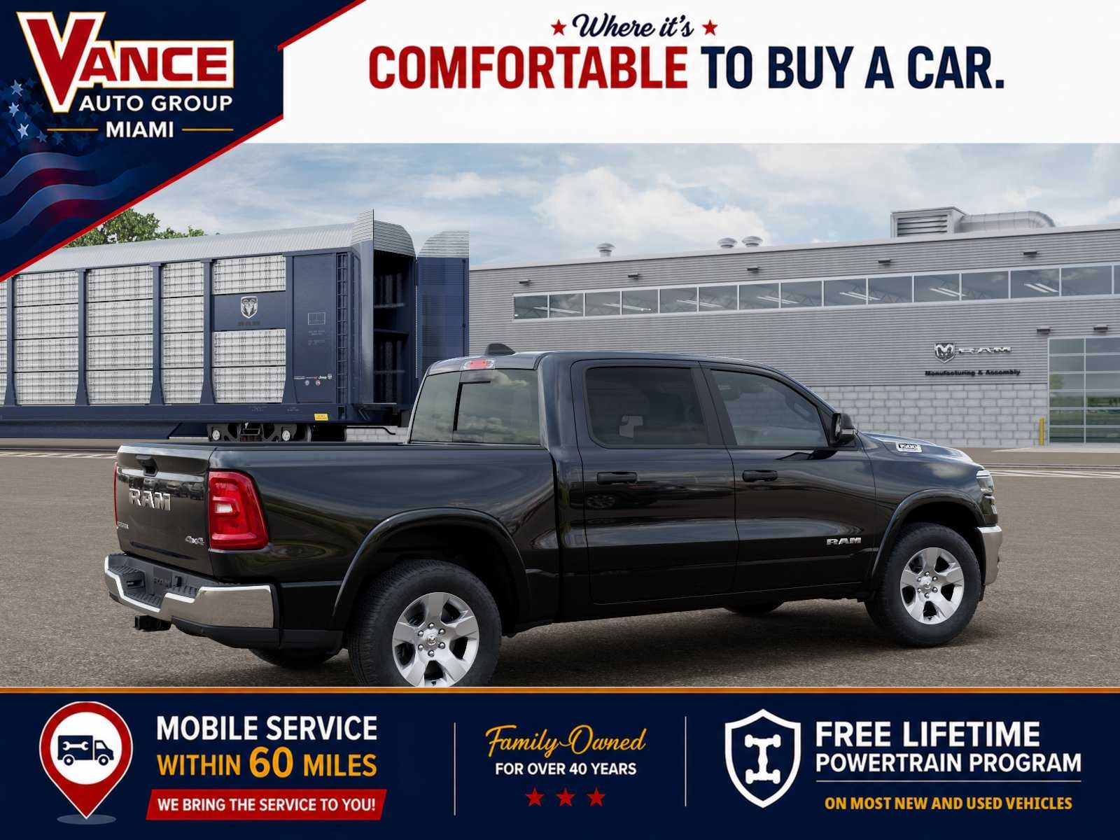 2026 RAM Ram 1500 RAM 1500 BIG HORN CREW CAB 4X4 5'7' BOX