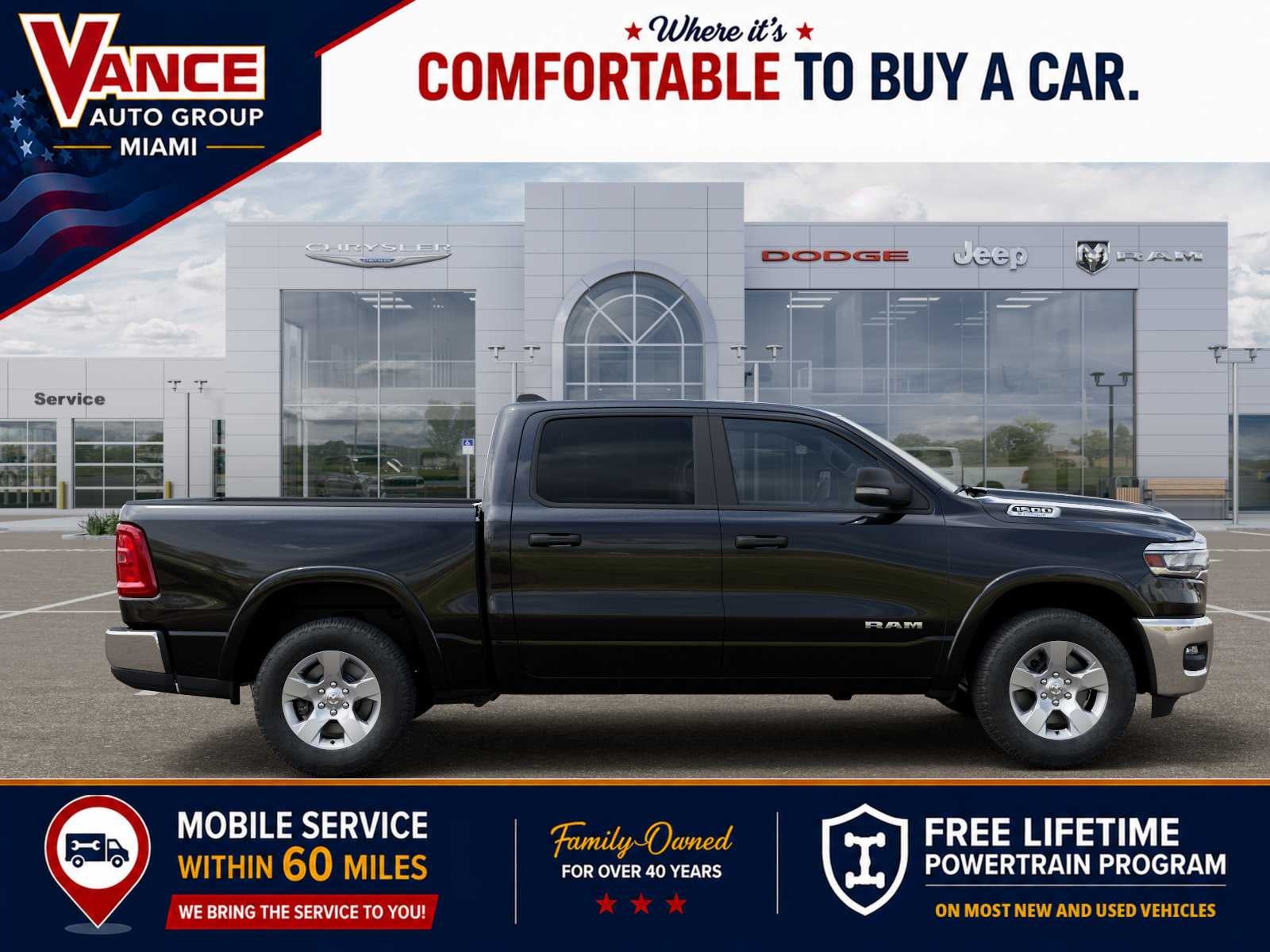 2026 RAM Ram 1500 RAM 1500 BIG HORN CREW CAB 4X4 5'7' BOX