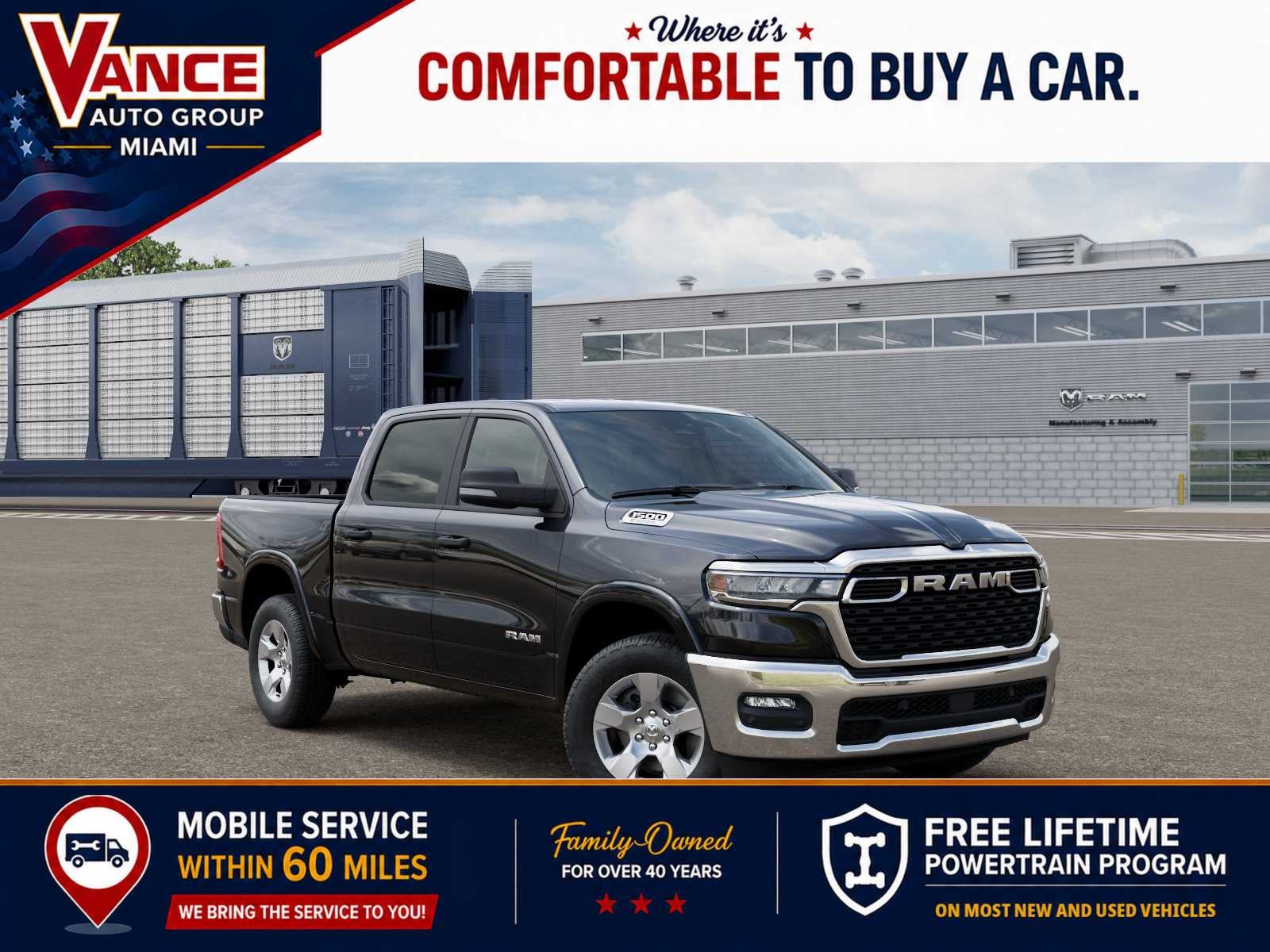 2026 RAM Ram 1500 RAM 1500 BIG HORN CREW CAB 4X4 5'7' BOX