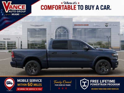 2026 RAM Ram 1500 RAM 1500 BIG HORN CREW CAB 4X4 5'7' BOX