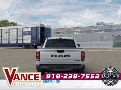 2026 RAM Ram 1500 RAM 1500 TRADESMAN CREW CAB 4X4 5'7' BOX