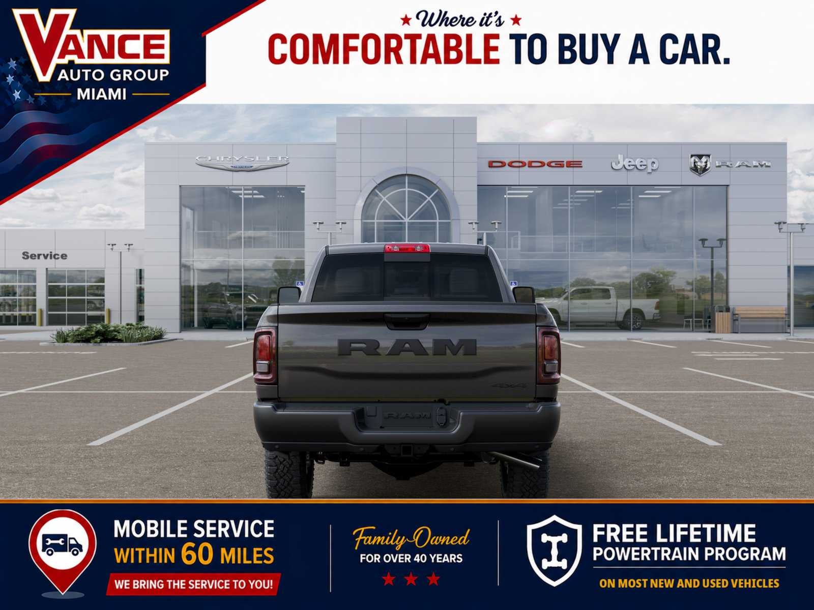 2027 RAM Ram 2500 RAM 2500 WARLOCK CREW CAB 4X4 6'4' BOX