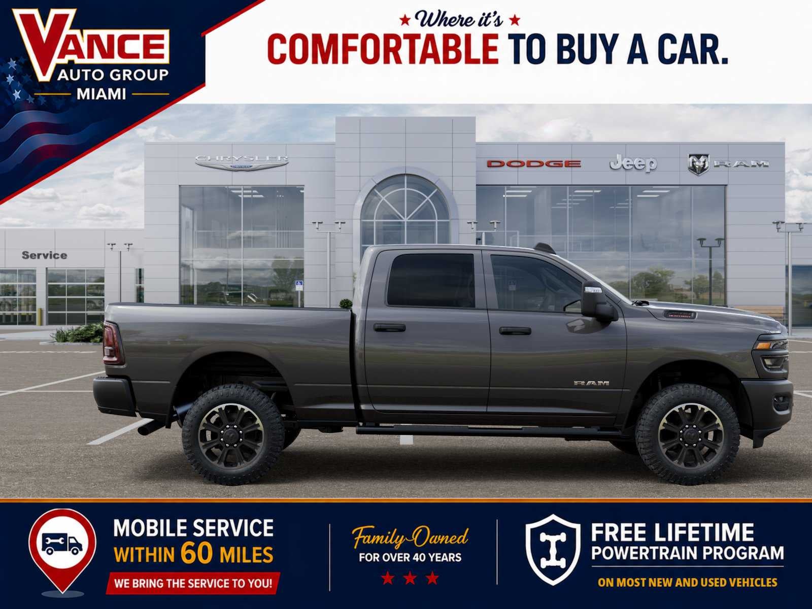 2027 RAM Ram 2500 RAM 2500 WARLOCK CREW CAB 4X4 6'4' BOX