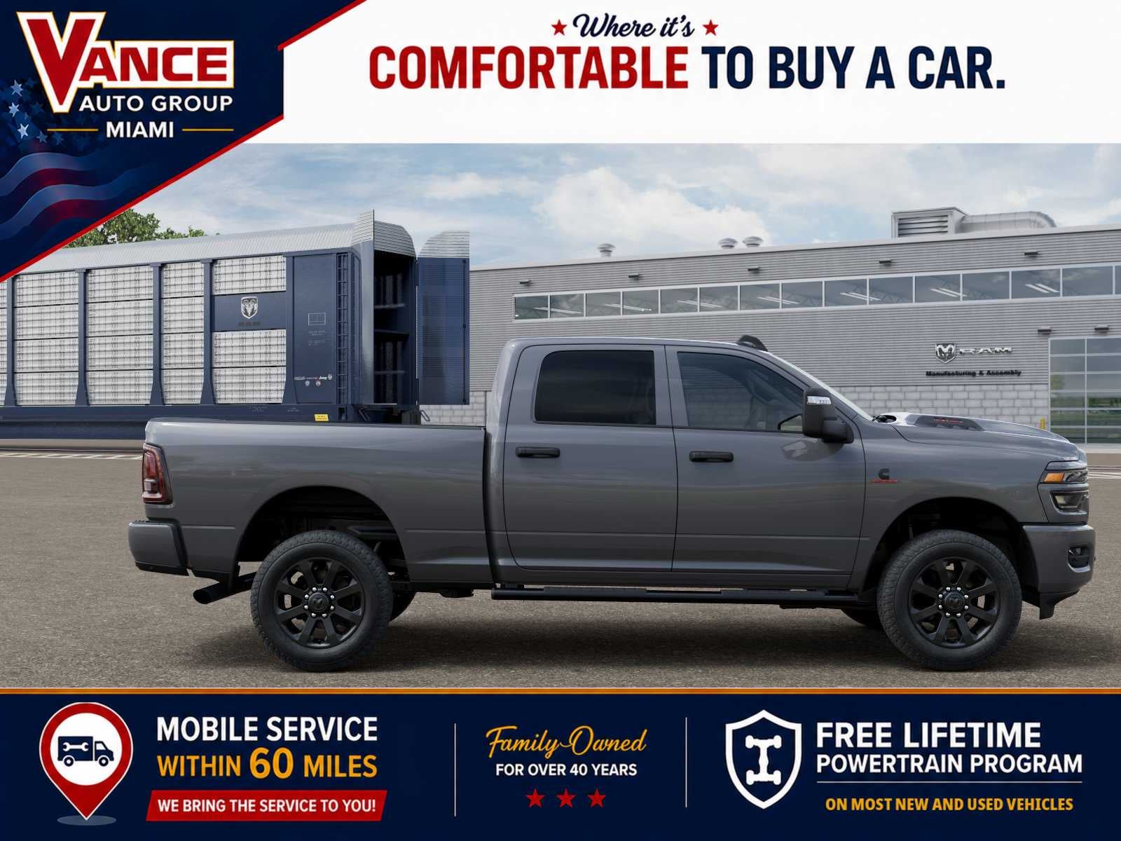 2026 RAM Ram 2500 RAM 2500 BLACK EXPRESS CREW CAB 4X4 6'4' BOX