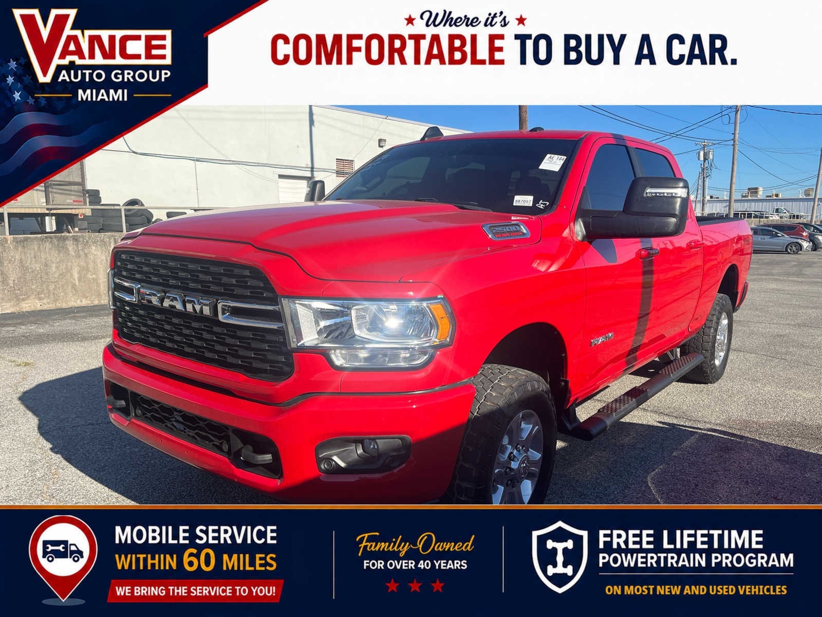 2024 RAM Ram 2500 Big Horn Crew Cab 4x4 6'4' Box