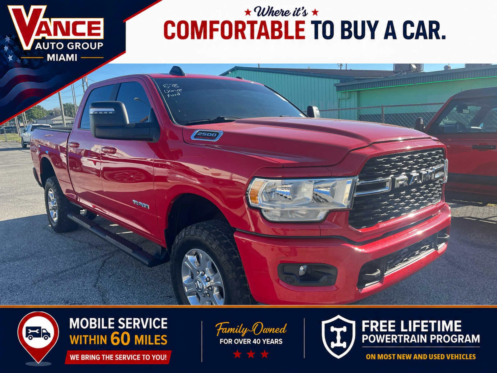 2024 RAM Ram 2500 Big Horn Crew Cab 4x4 6'4' Box