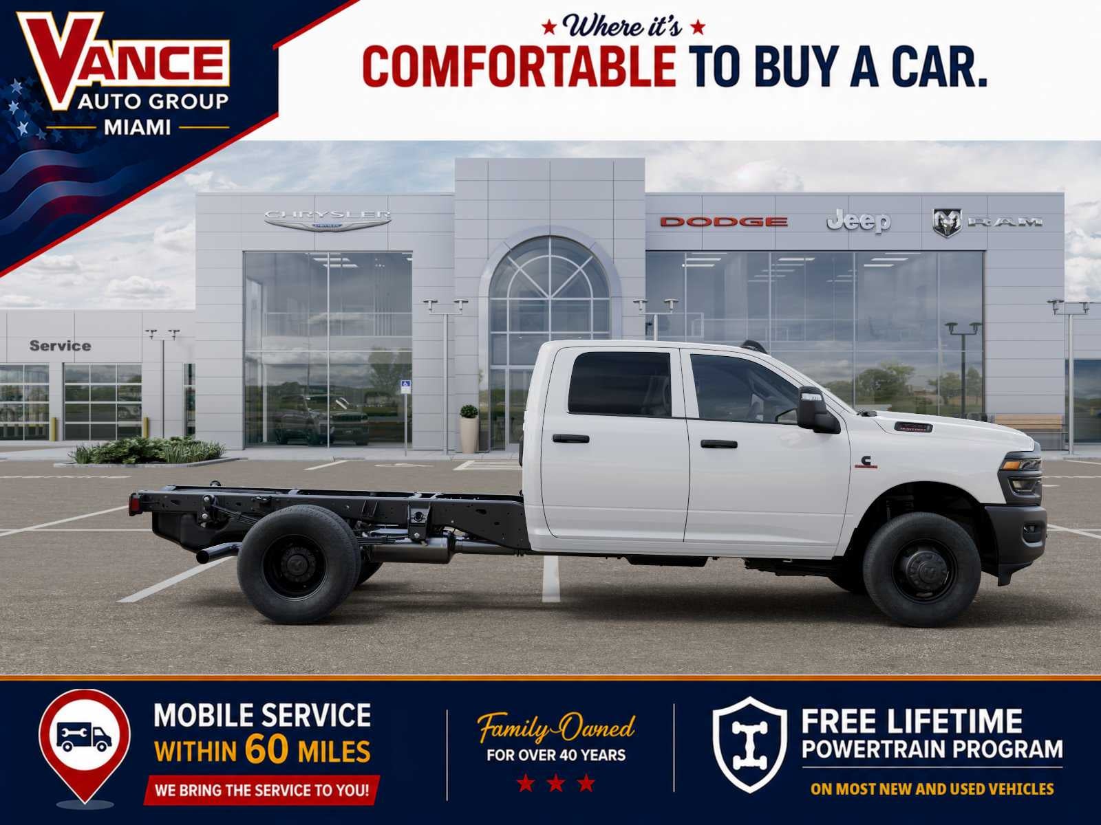 2027 RAM Ram 3500 Chassis Cab RAM 3500 TRADESMAN CREW CAB CHASSIS 4X4 60' CA