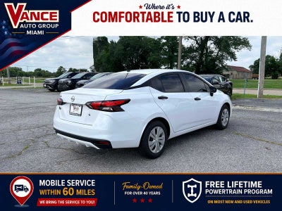 2023 Nissan Versa 1.6 S Xtronic CVT