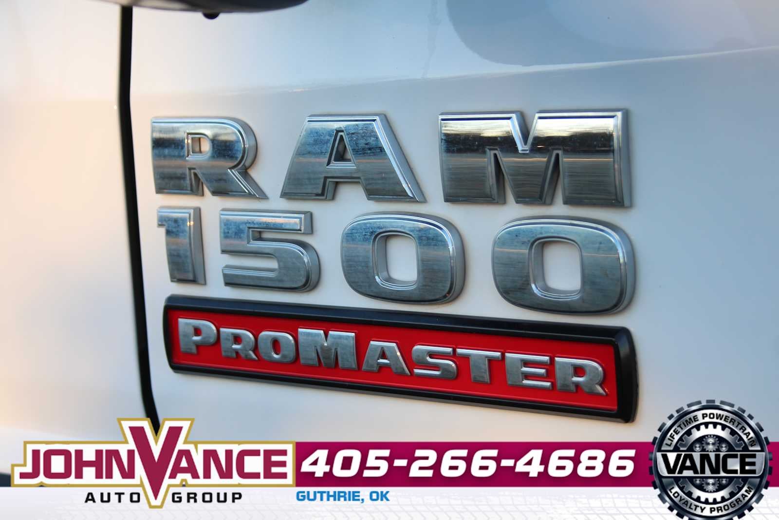 2019 RAM ProMaster 1500 1500 Low Roof 136" WB