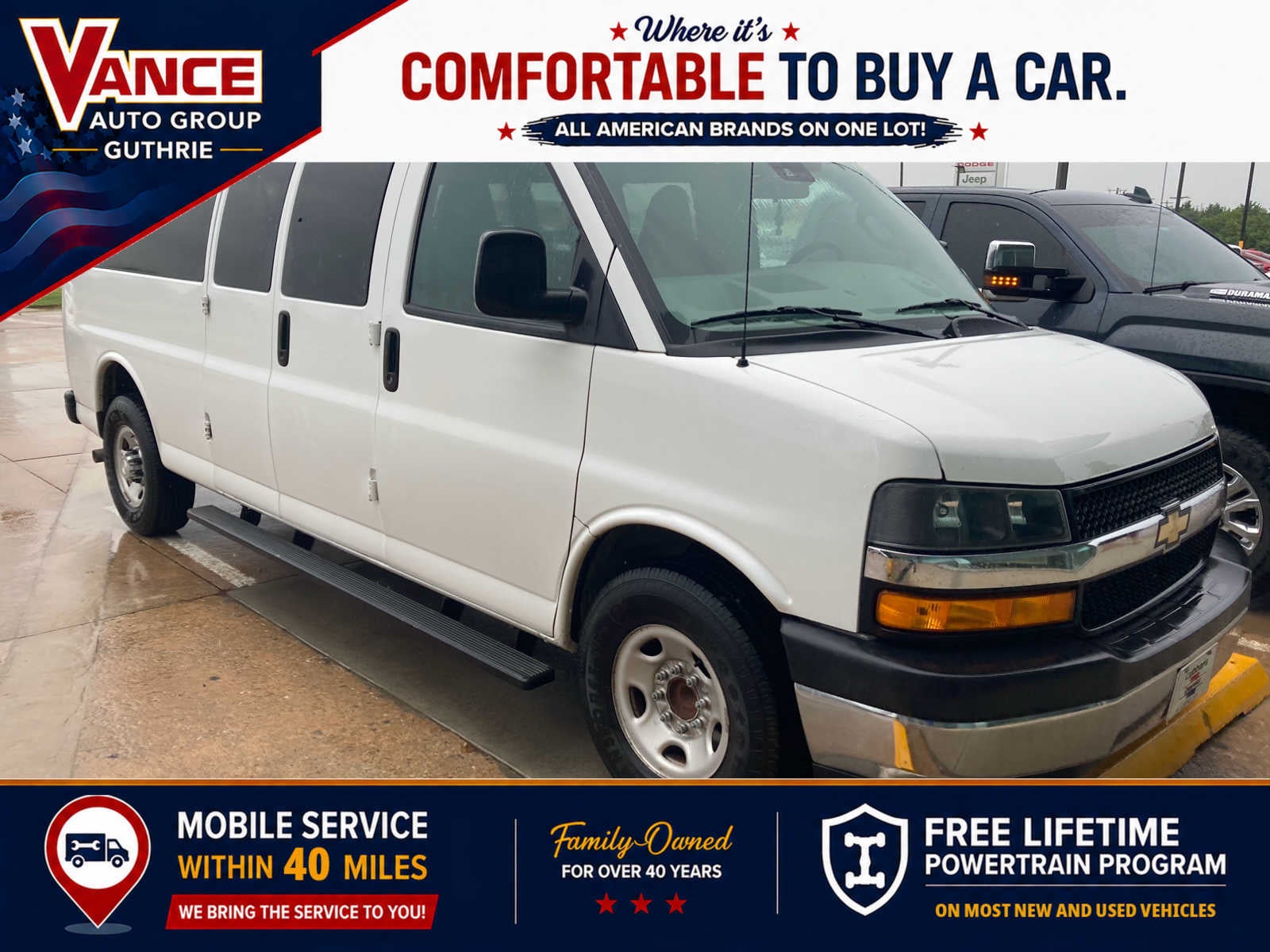 2019 Chevrolet Express Passenger 3500 LT