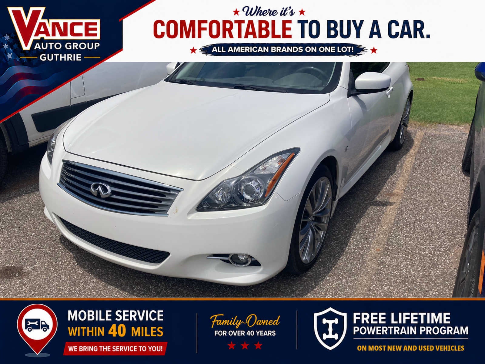 2014 INFINITI Q60 Convertible 2dr