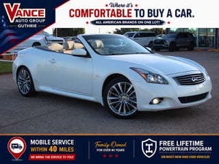 2014 INFINITI Q60 Convertible Base