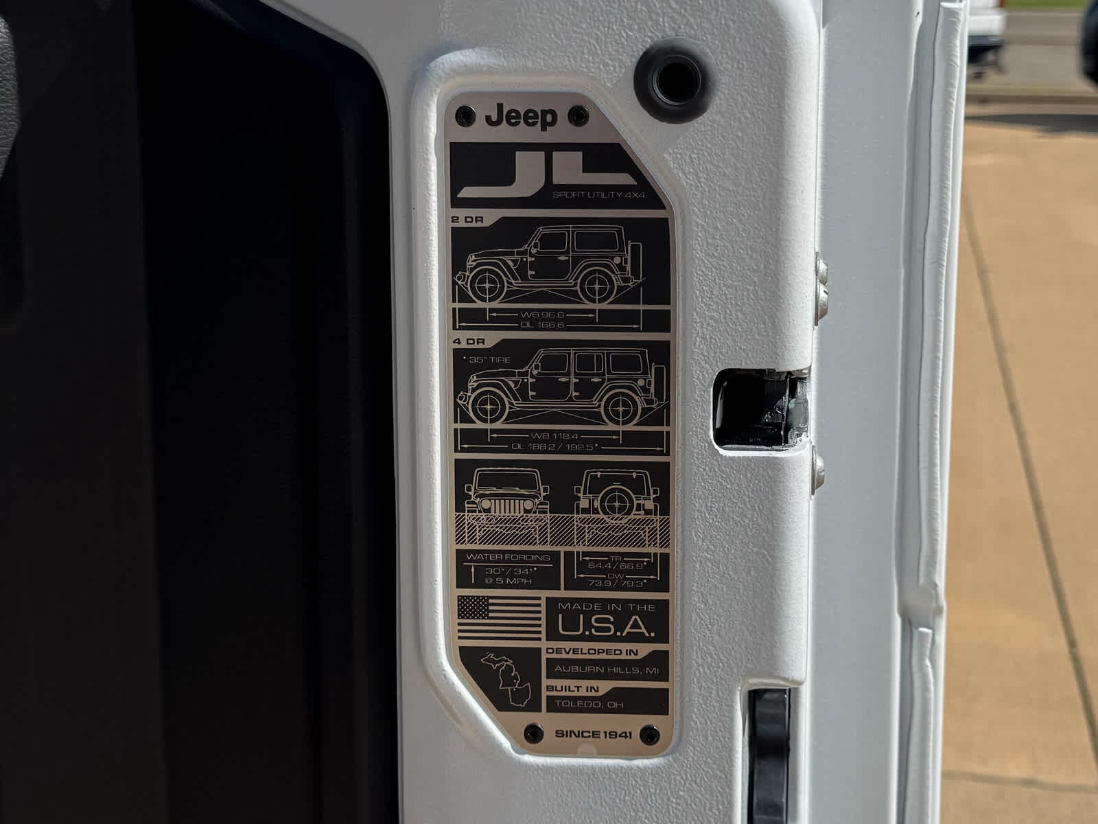 2025 Jeep Wrangler WRANGLER 4-DOOR SPORT S