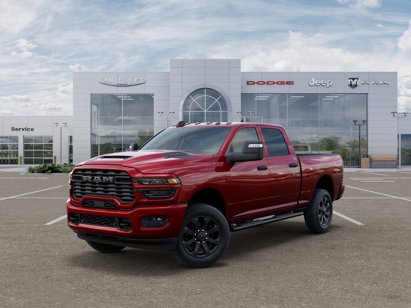 2026 RAM Ram 2500 RAM 2500 BLACK EXPRESS CREW CAB 4X4 6'4' BOX