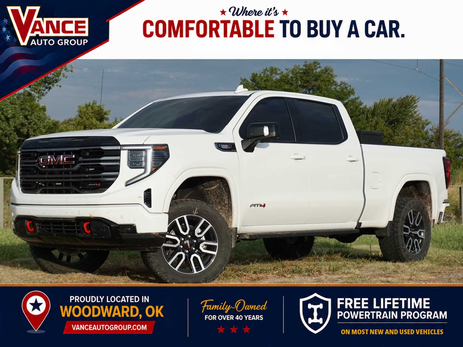 2026 GMC Sierra 1500 Crew Cab, Standard Bed, AT4, 4WD