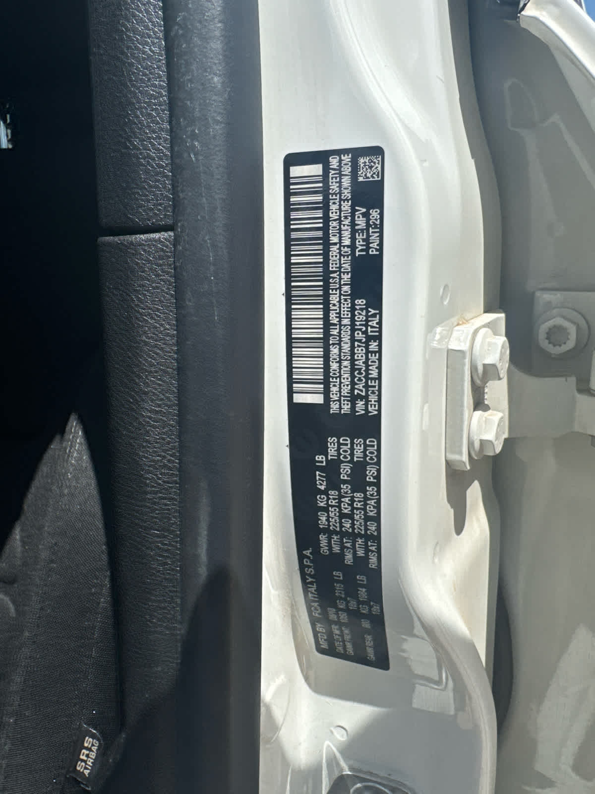 2018 Jeep Renegade Latitude FWD