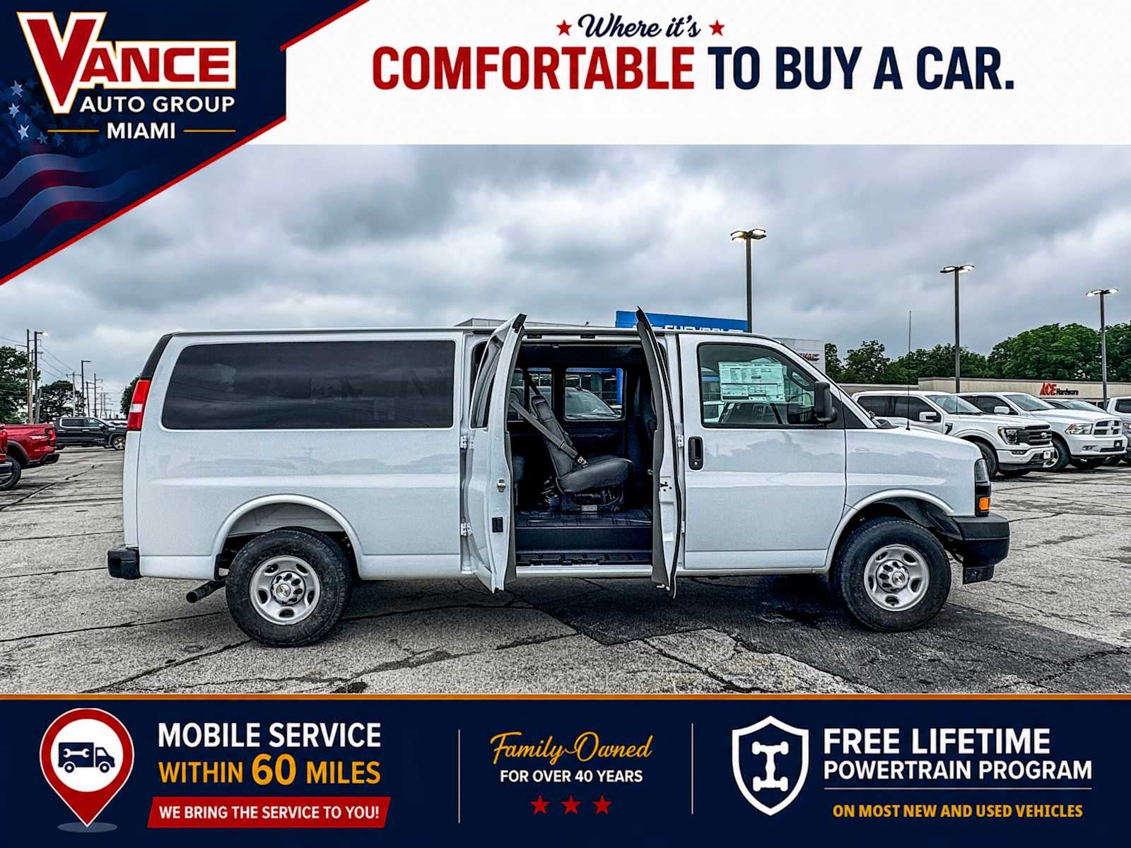 2026 Chevrolet Express Passenger LS