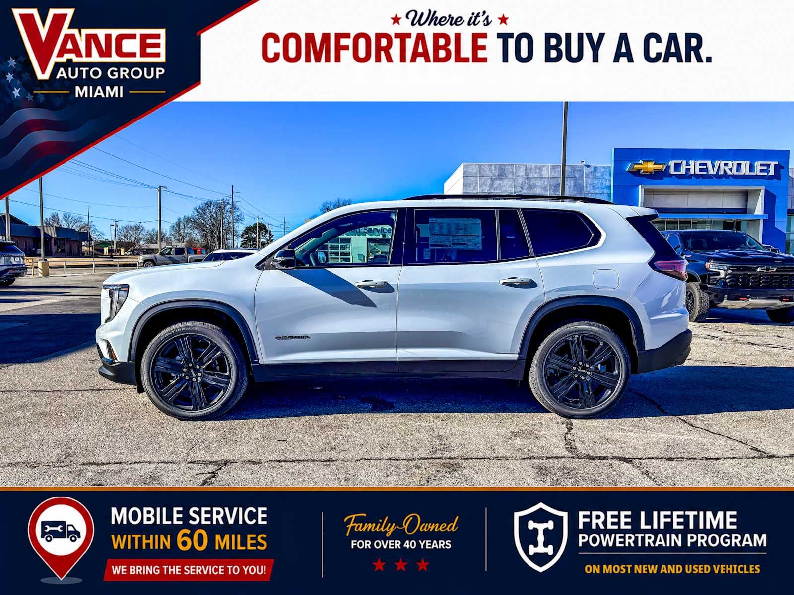 2026 GMC Acadia Elevation