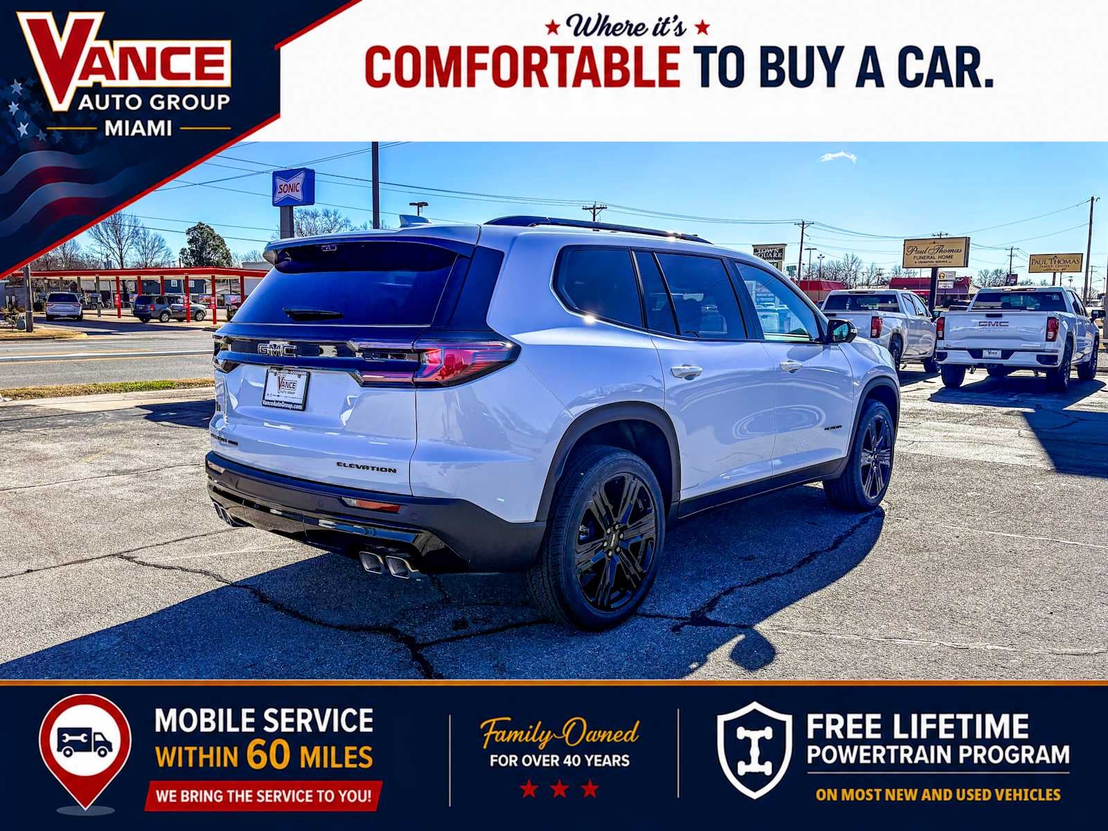 2026 GMC Acadia Elevation