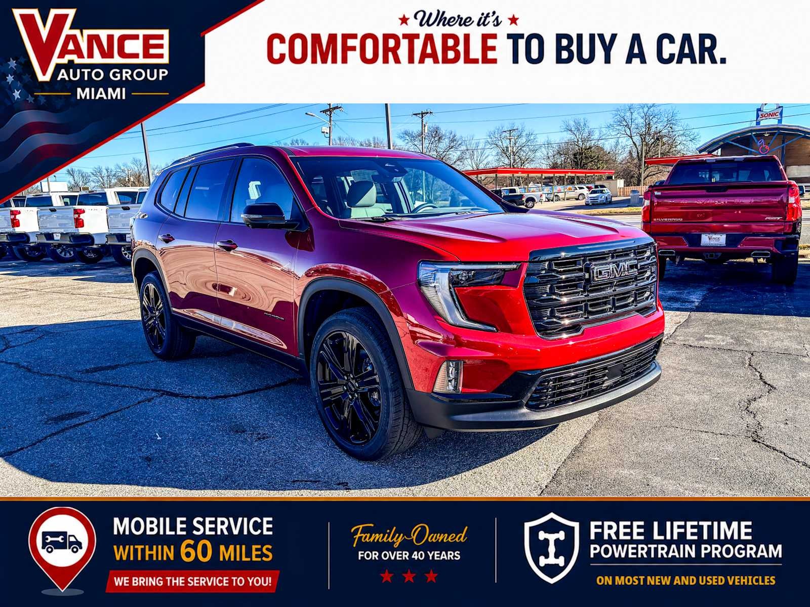 2026 GMC Acadia Elevation