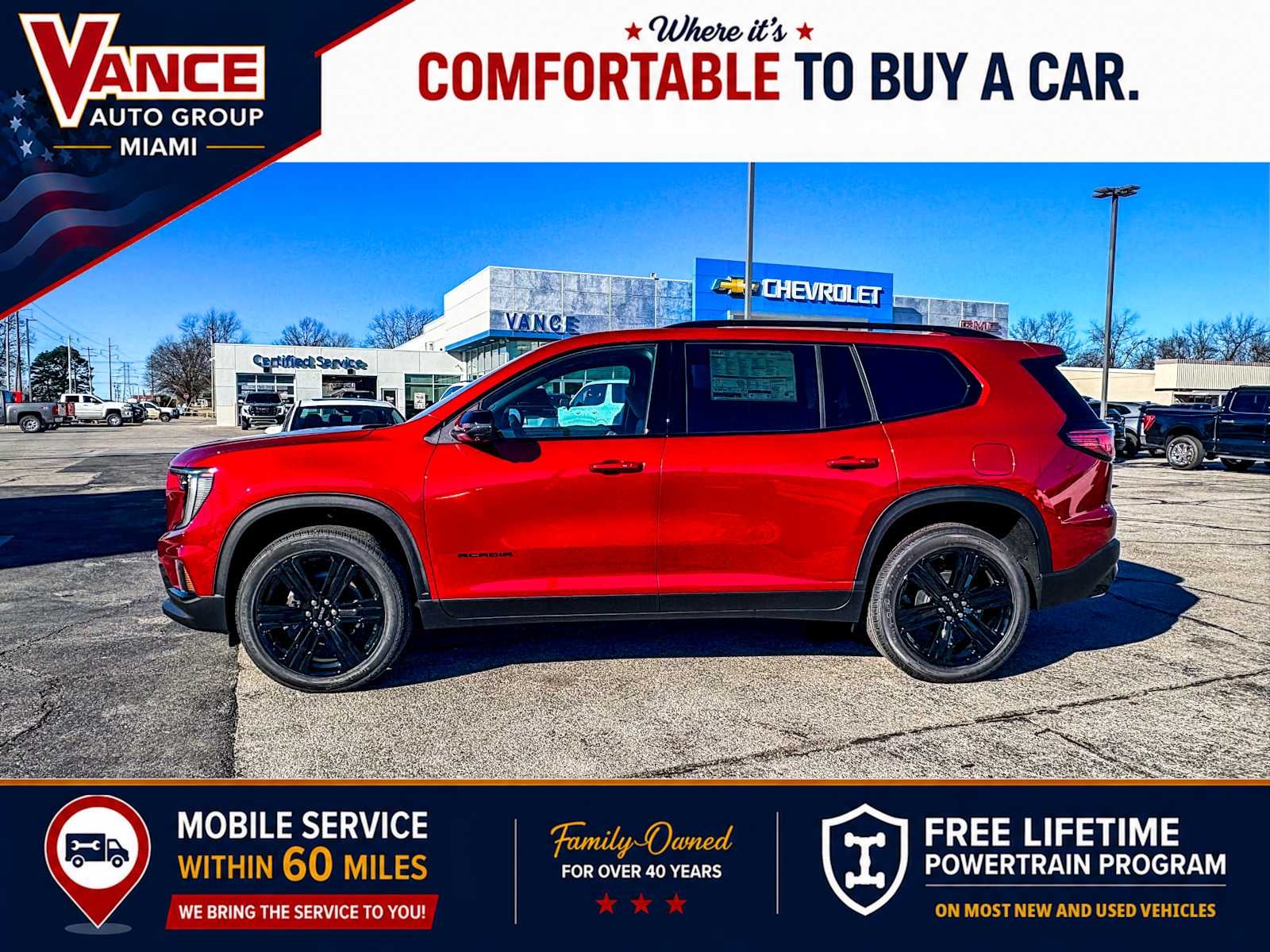 2026 GMC Acadia Elevation