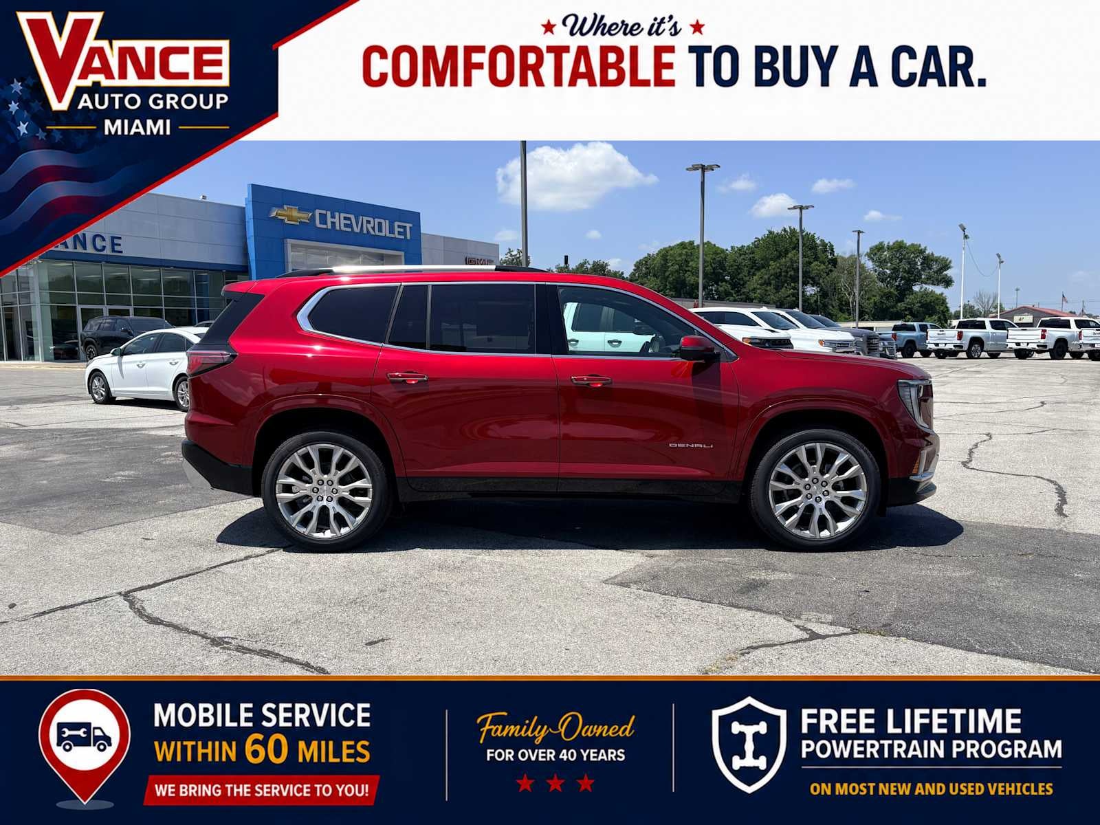 2026 GMC Acadia Denali