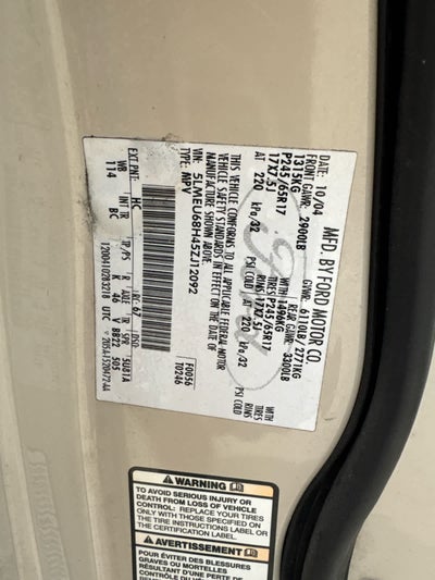 2005 Lincoln Aviator Base