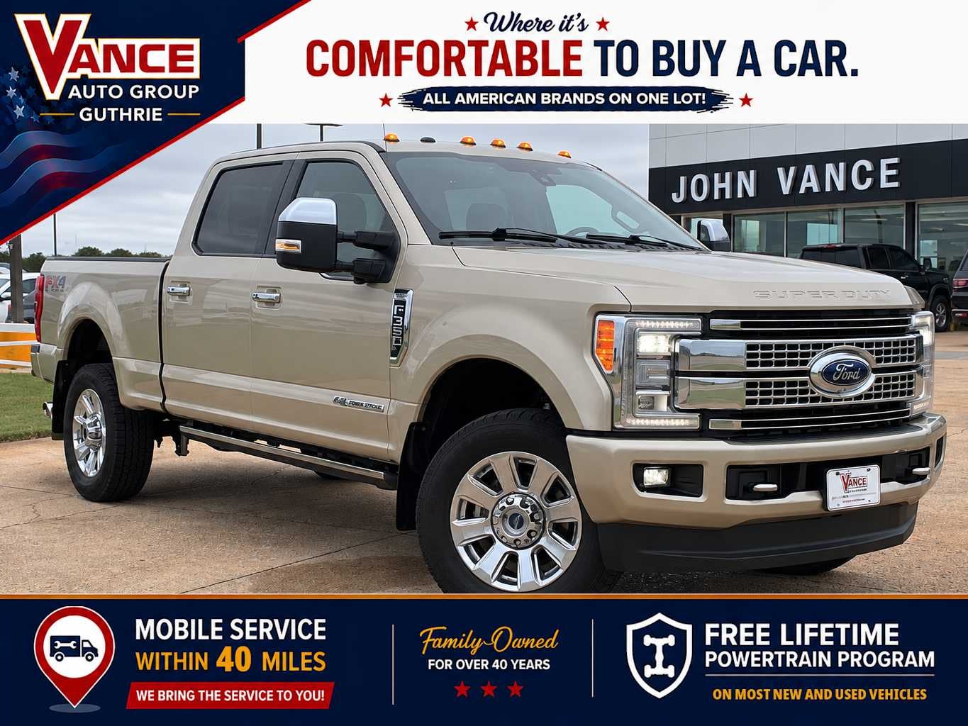 2017 Ford Super Duty F-350 SRW Pickup Platinum