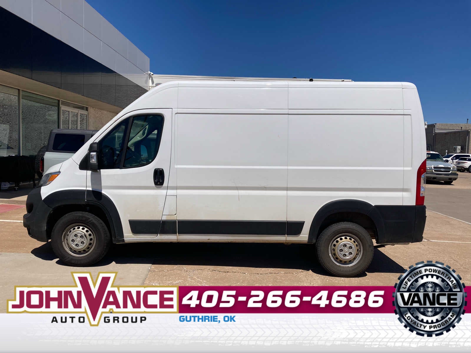2025 RAM ProMaster Cargo Van Tradesman